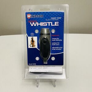 Windsor Three Tone Electronic Sports Whistle - Color Olive - Model 8320